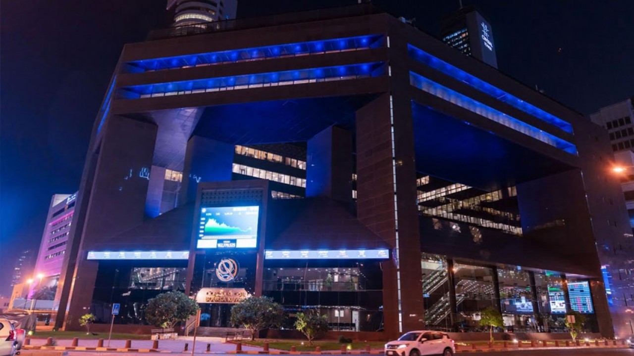 Boursa Kuwait turns blue for UN Day 2022 to urge climate ... Image 1